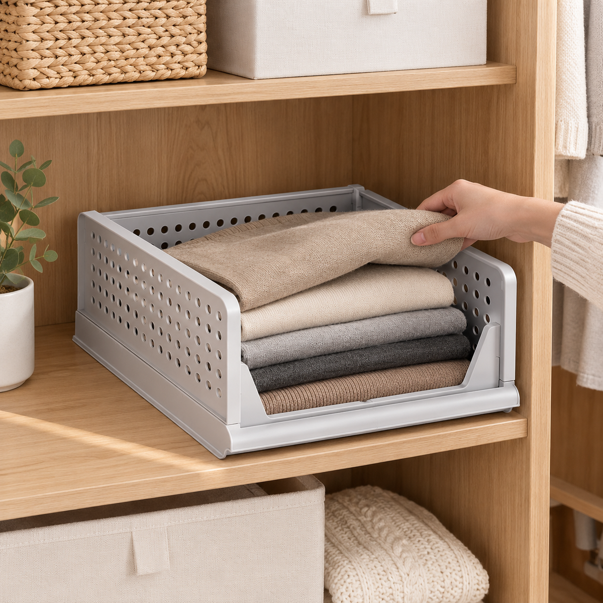 Small Folding Storage Rack